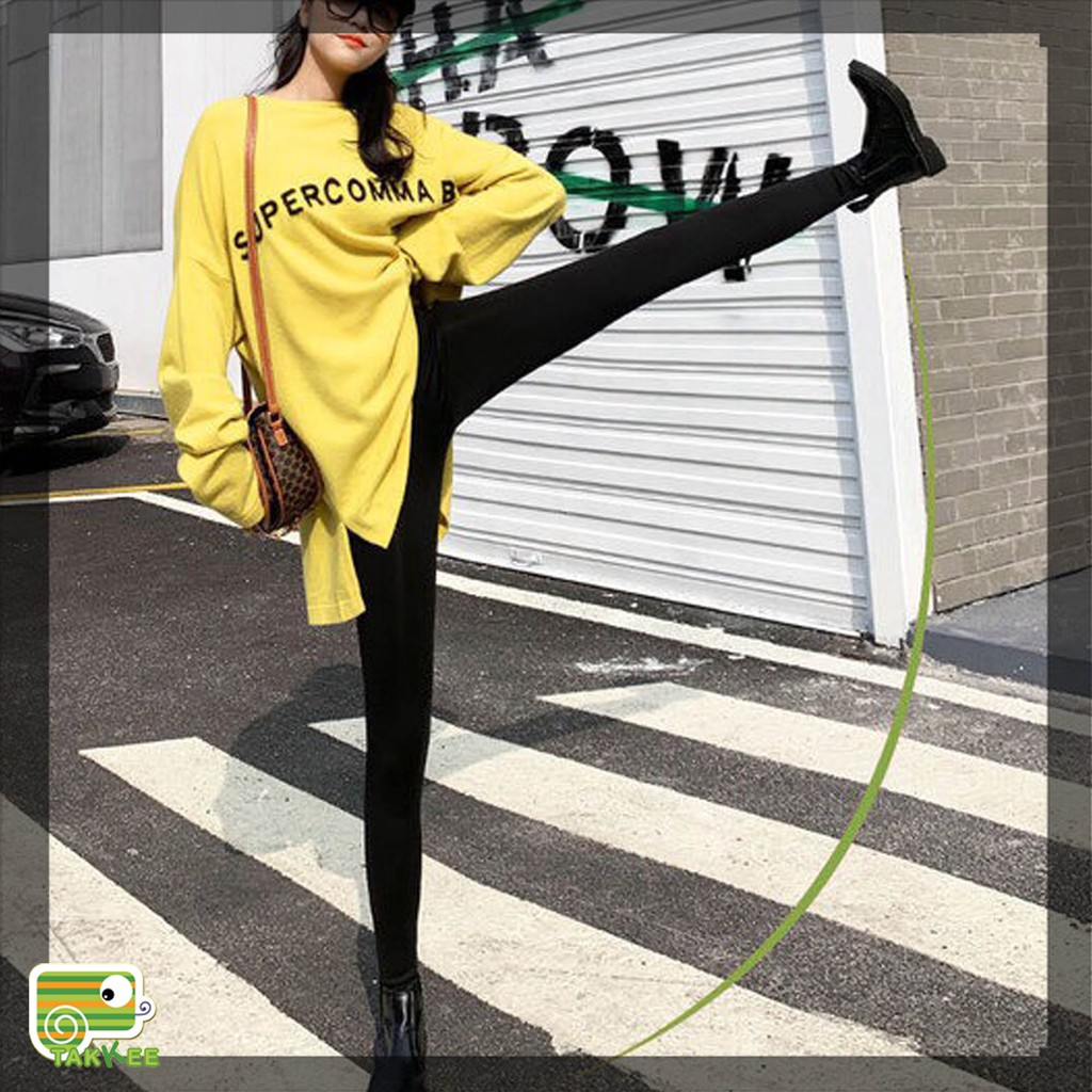 Quần Legging Xuất Hàn Cao Cấp Chất Dày Dặn Siêu Co Dãn