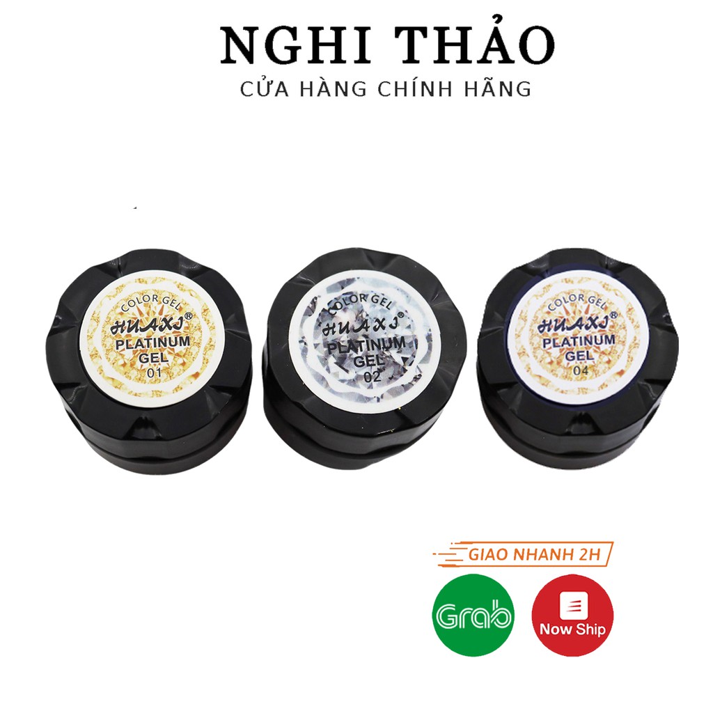 [Mã COSHOT27 giảm 10% đơn 300K] Gel nhũ Huaxi , gel nhũ siêu sáng Huaxi