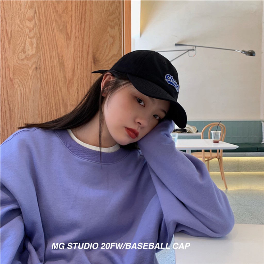 Mũ lưỡi trai MG STUDIO thêu chữ Church phong cách mùa hè