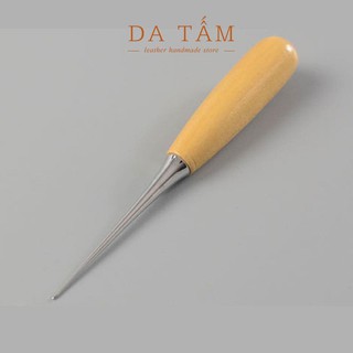Dùi nhọn chuôi gỗ cầm tay