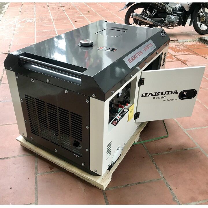 Máy Phát Điện Chạy Dầu Hakuda 10KVA HKD 1PHASE