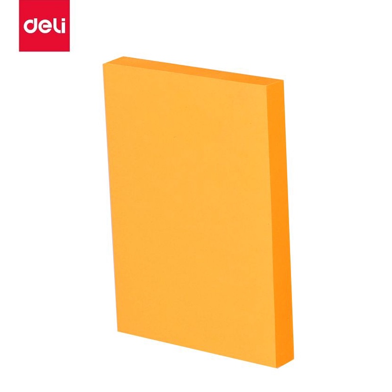 Giấy nhớ 3x4 Deli EA02402 I Giấy notes ghi chú màu