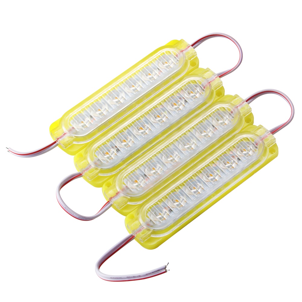 Set 4 Đèn LED 24V 6 Bóng Siêu Sáng Dành Cho Xe Tải
