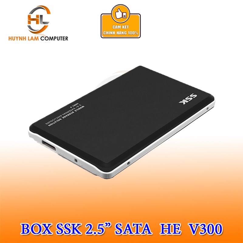 Hộp đựng ổ cứng Box SSK HE V300 2.5&quot; USB 3.0 - Hàng chính hãng