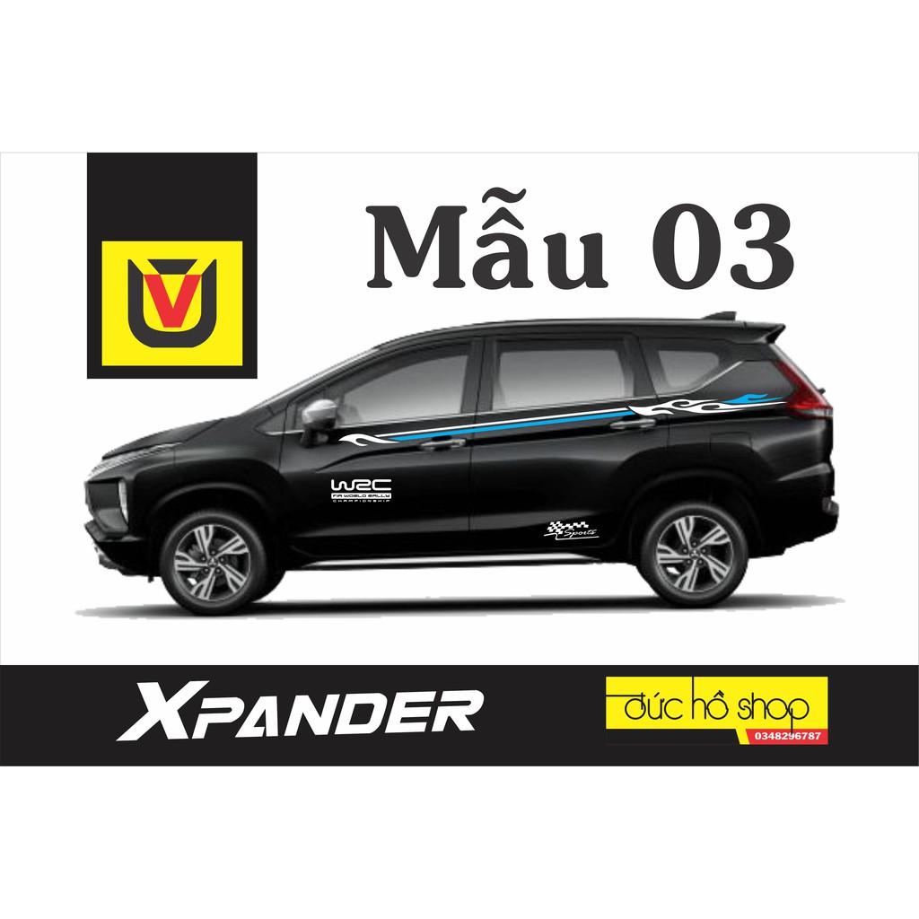 Tem xe Mitsubishi Xpander
