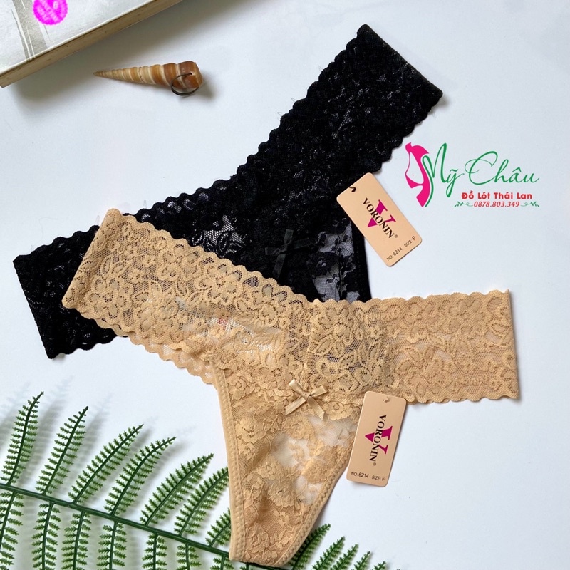 Quần Lót Lọt Khe Ren Một Màu Dễ Thương Sexy Gợi Cảm 6214, Mỹ Châu - Shop Đồ Lót