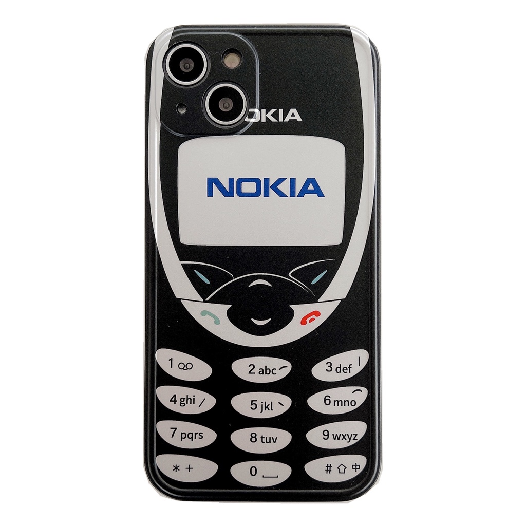 Ốp Điện Thoại Chống Sốc In Họa Tiết Nokia Cổ Điển Thời Trang Bảo Vệ Toàn Diện