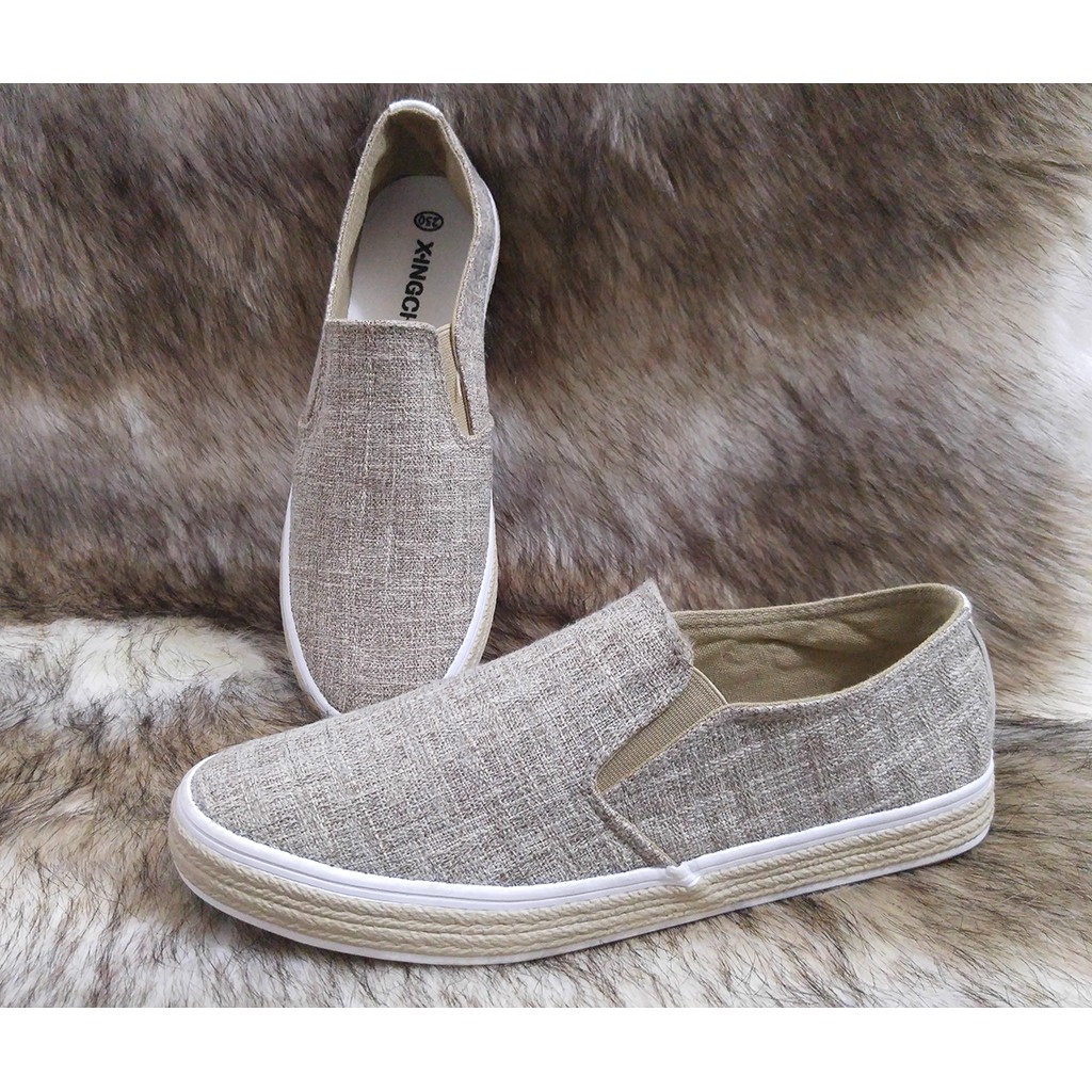 Giày Lười nam vải đẹp siêu phong cách - Giày slip on nam - Giày mọi | BigBuy360 - bigbuy360.vn