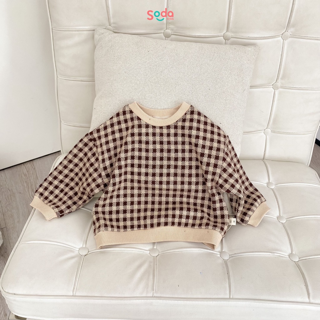 Áo len dệt kim dày dặn cho bé yêu (Ảnh thật)