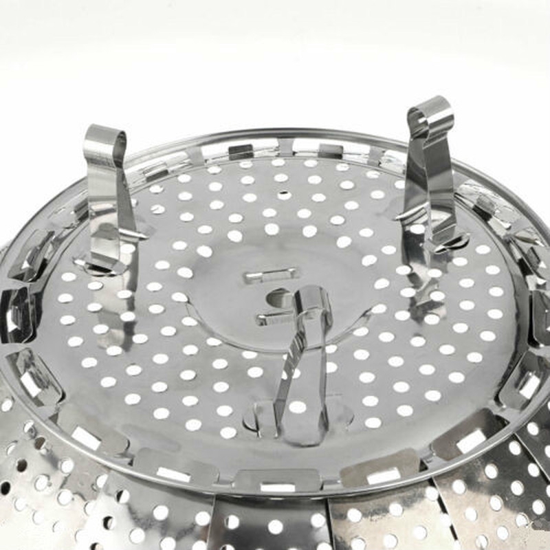 Rổ Hấp Rau Củ Đa Năng Bằng Thép Không Gỉ