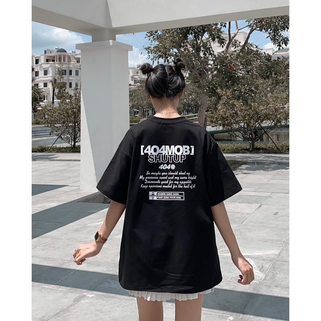 Áo Thun Tay Lỡ BOM TEE Vải Thun Cotton Form Rộng Phong Cách Hàn Quốc Unisex