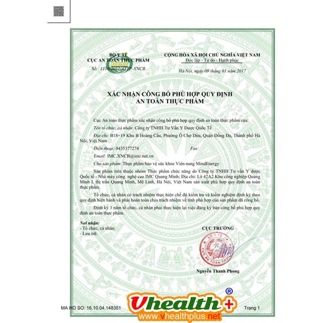 Mind Energy - Xóa Tan Đau Đầu, Mất Ngủ, Suy Giảm Trí Nhớ | BigBuy360 - bigbuy360.vn