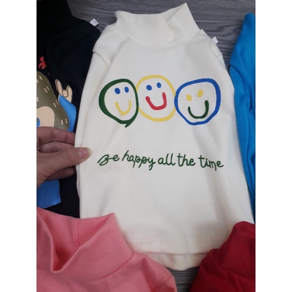 Áo thun cao cổ cho bé trai, bé gái K051