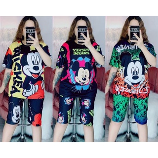 Set lửng thun lạnh 3D 4 chiều + quần Có Túi