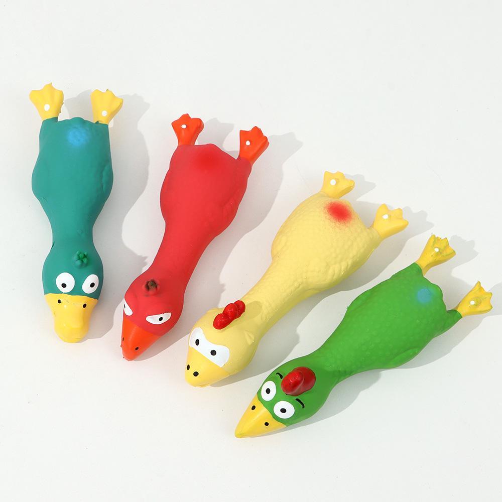 Gà Cao Su Phát Ra Tiếng Kêu Cho Thú Cưng LAYOR1