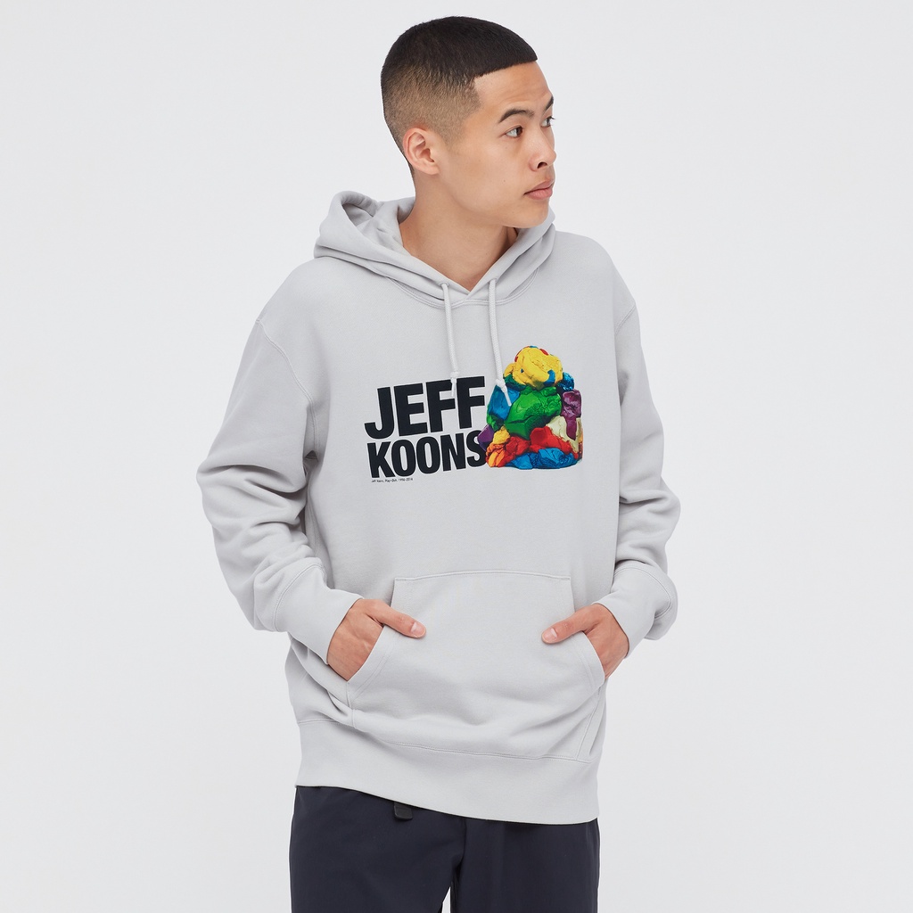 Áo hoodie UNIQLO Nam/Nữ Jeff Koons Sweatshirt 1 ❤️ (UNIQLO Nhật Chính Hãng)