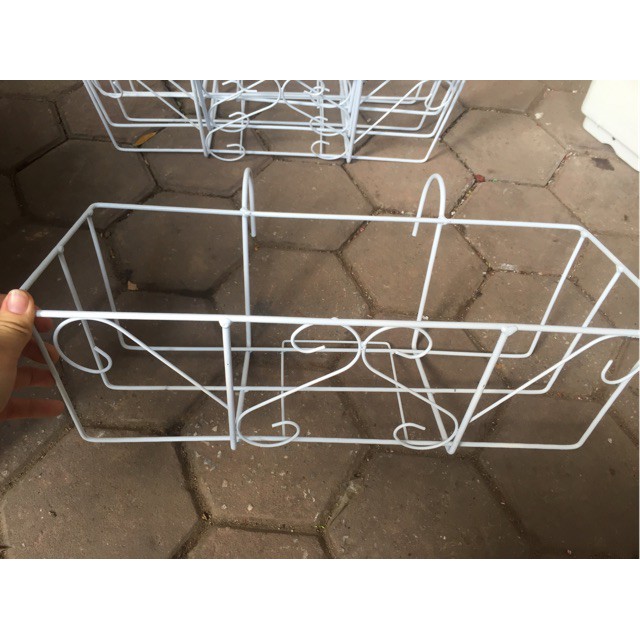 Chậu nhựa dài trồng rau, trồng hoa, chậu thông minh, giá treo size 48cm hàng nhập khẩu và phân phối chính hãng.