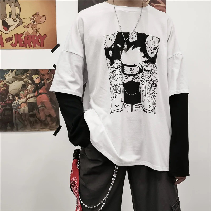 Áo thun tay lỡ form rộng Kakasi, Áo phông unisex Tiger.86 AFR255