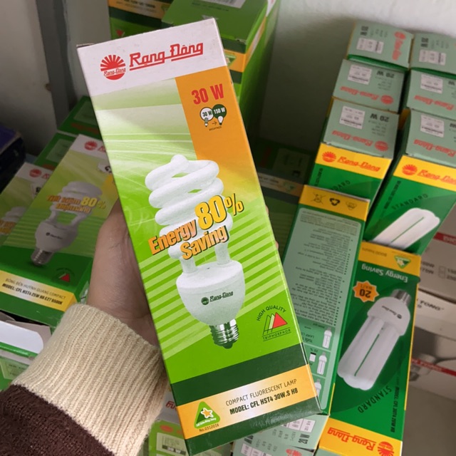 BÓNG COMPACT HUỲNH QUANG 30W RẠNG ĐÔNG