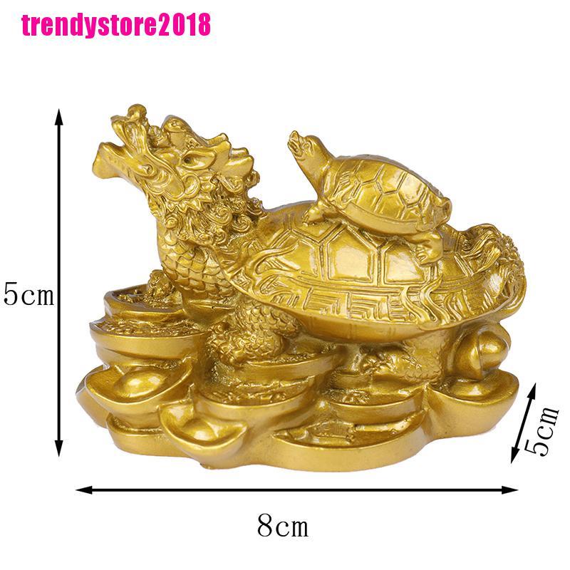 Tượng rùa màu vàng mang lại may mắn tiện lợi
