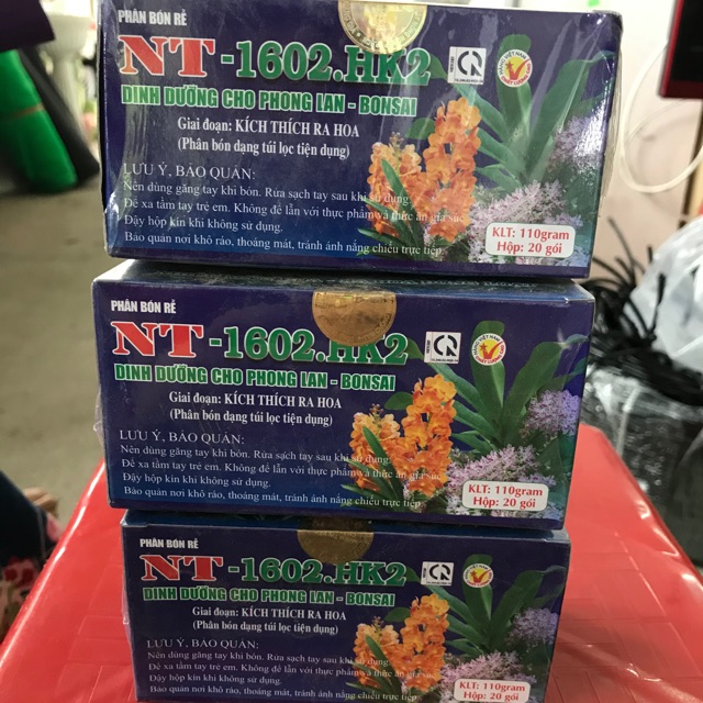 Phân túi lọc tan chậm cho Lan- hộp 20 gói