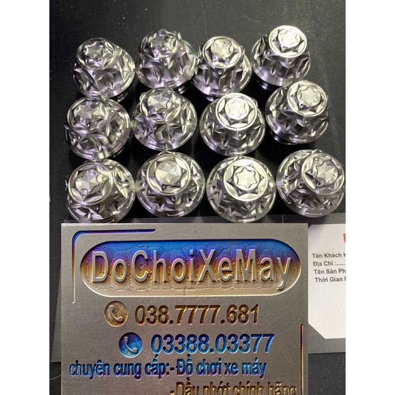 Ốc nhớt  mẫu s3 mẫu mới gắn thông dụng  răng nhuyễn   mọi loại xe DoChoiXeMay