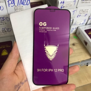 Kính cường lực OG Full màn iPhone 12 Pro 6.1” chống vỡ siêu tốt