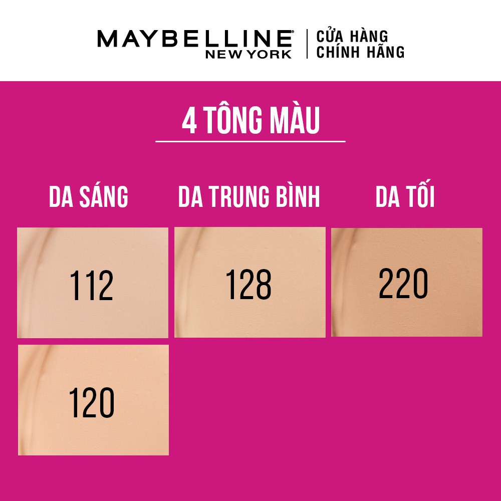 Kem Nền Lâu Trôi Maybelline SuperStay Long Lasting Full Coverage Foundation 30ml