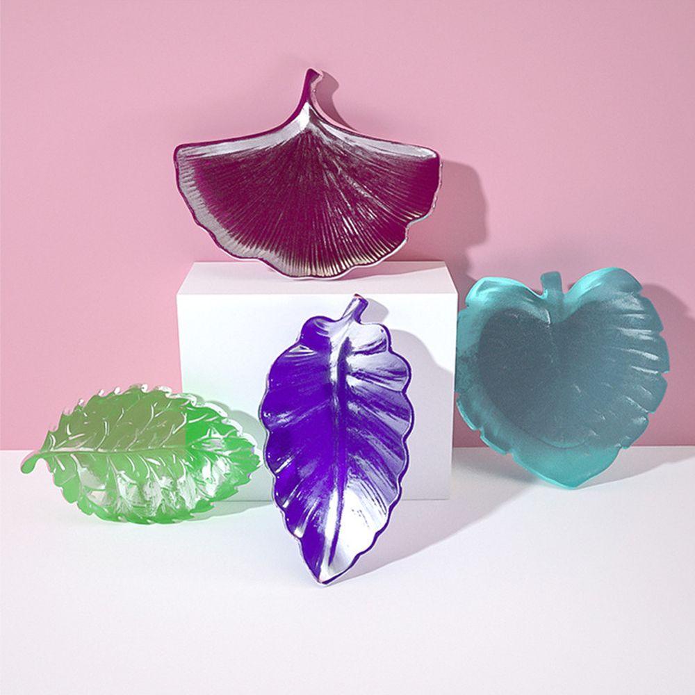 Khuôn Làm Đồ Thủ Công 24 Chiếc Lá Chất Liệu Resin DIY|Khuôn Silicone Làm Đồ Trang Trí Nhà Cửa