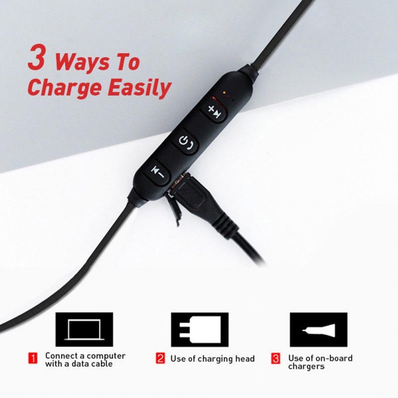 Tai Nghe Nhét Tai XT11 Kết Nối Bluetooth 4.2 Tích Hợp Nam Châm Tích Hợp Micro