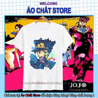 Áo thun Jojo Bizarre Adventure Jotaro chibi siêu cute | Áo chibi Jojo cho trẻ em J02 | Áo Chất Store