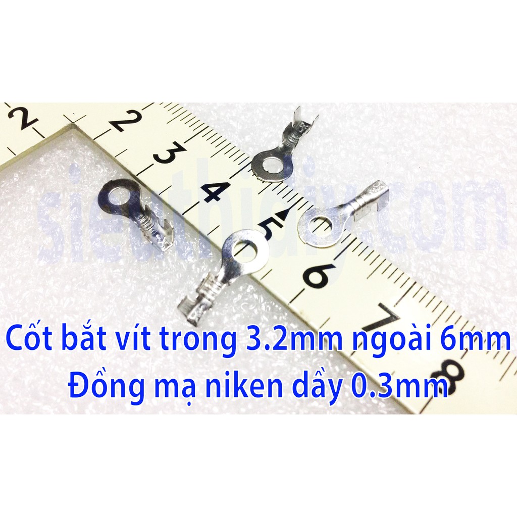 Cốt tròn M3 đường kính trong phi 3.2mm dầy 0.3-0.4mm