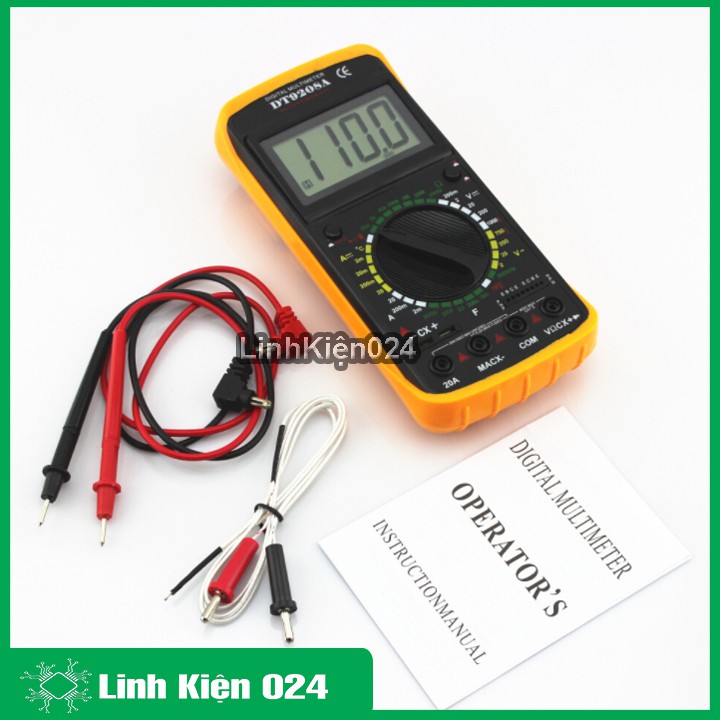 Đồng Hồ Đo Vạn Năng DT-9208A