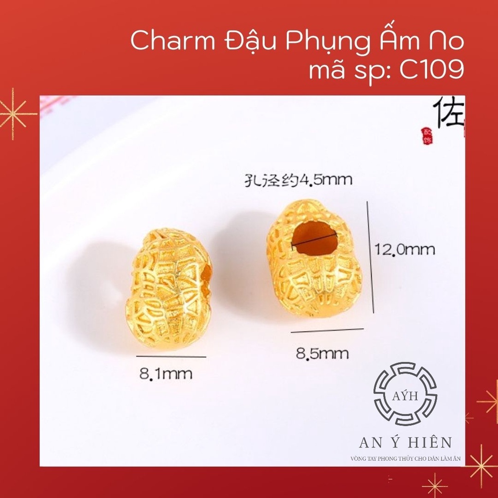 Charm Đậu Phụng ấm no #C109 ( An Ý Hiên)