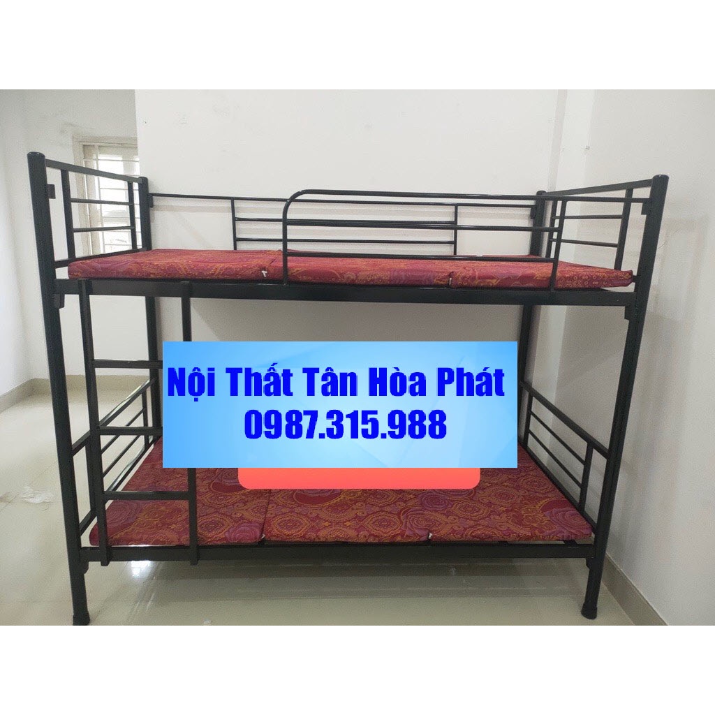 Giường sắt hai tầng cao cấp Tân Hóa Phát