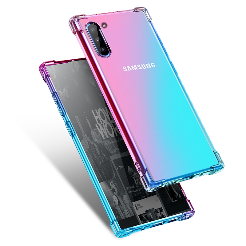 Ốp Lưng Trong Suốt Màu Gradient Cho Samsung J 2 Pro 2018 J 8 J 3 Core J 5 J 6 J 7 | BigBuy360 - bigbuy360.vn