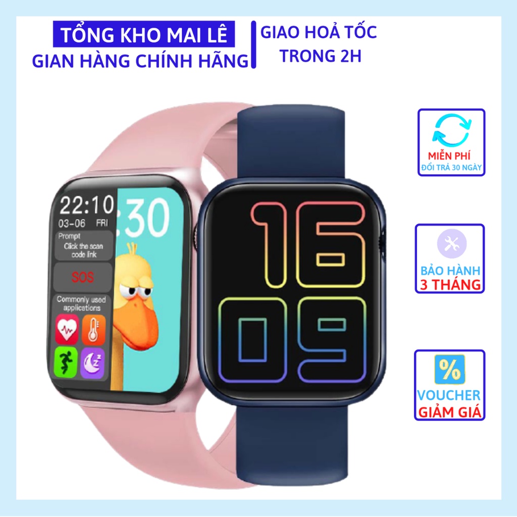Đồng Hồ Thông Minh HW12 có Tiếng Việt, Nghe Gọi, Thay Hình Nền, Cảm Ứng Siêu Mượt ( Bảo hành 3 tháng)
