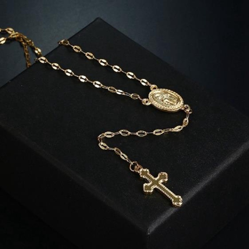 Vòng cổ Mặt Đồng Xu Madonna Thời Trang Mới Cho Nữ