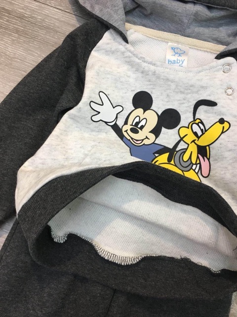 Set nỉ Micky Babyclub xuất dư bé trai