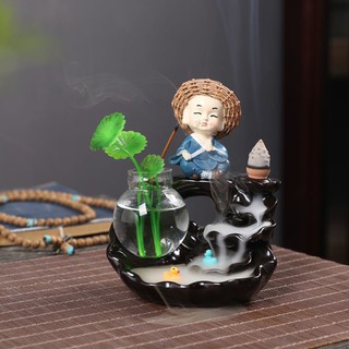 Thác Khói Trầm Hương - Sư Tiểu Vãn Cảnh tặng 10 nụ trầm