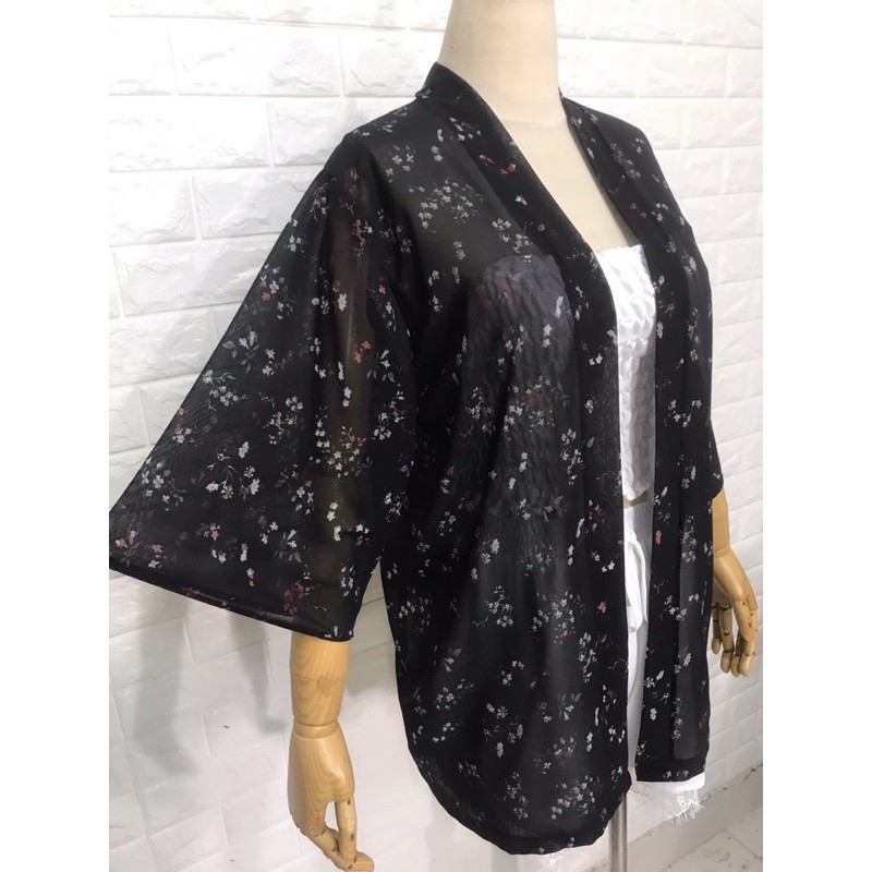 Áo Kimono Hoa Nhí Xinh
