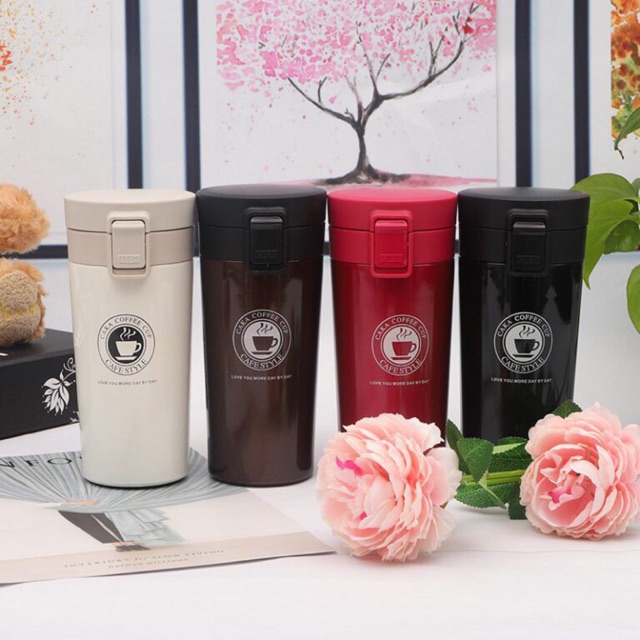 Bình giữ nhiệt inox 2 lơp CAKA COFFEE cup .