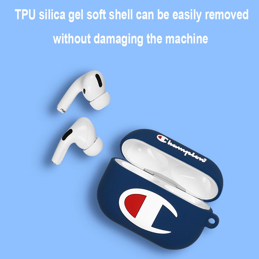 Vỏ bảo vệ hộp sạc tai nghe compatible AirPods Pro compatible AirPods Pro compatible AirPods2/3gen thiết kế dễ thương