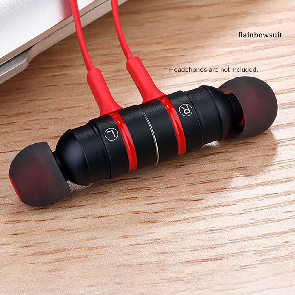 Set 5 cặp nút tai đệm nghe nhét tai bằng silicon mềm cách âm thay thế tiện dụng