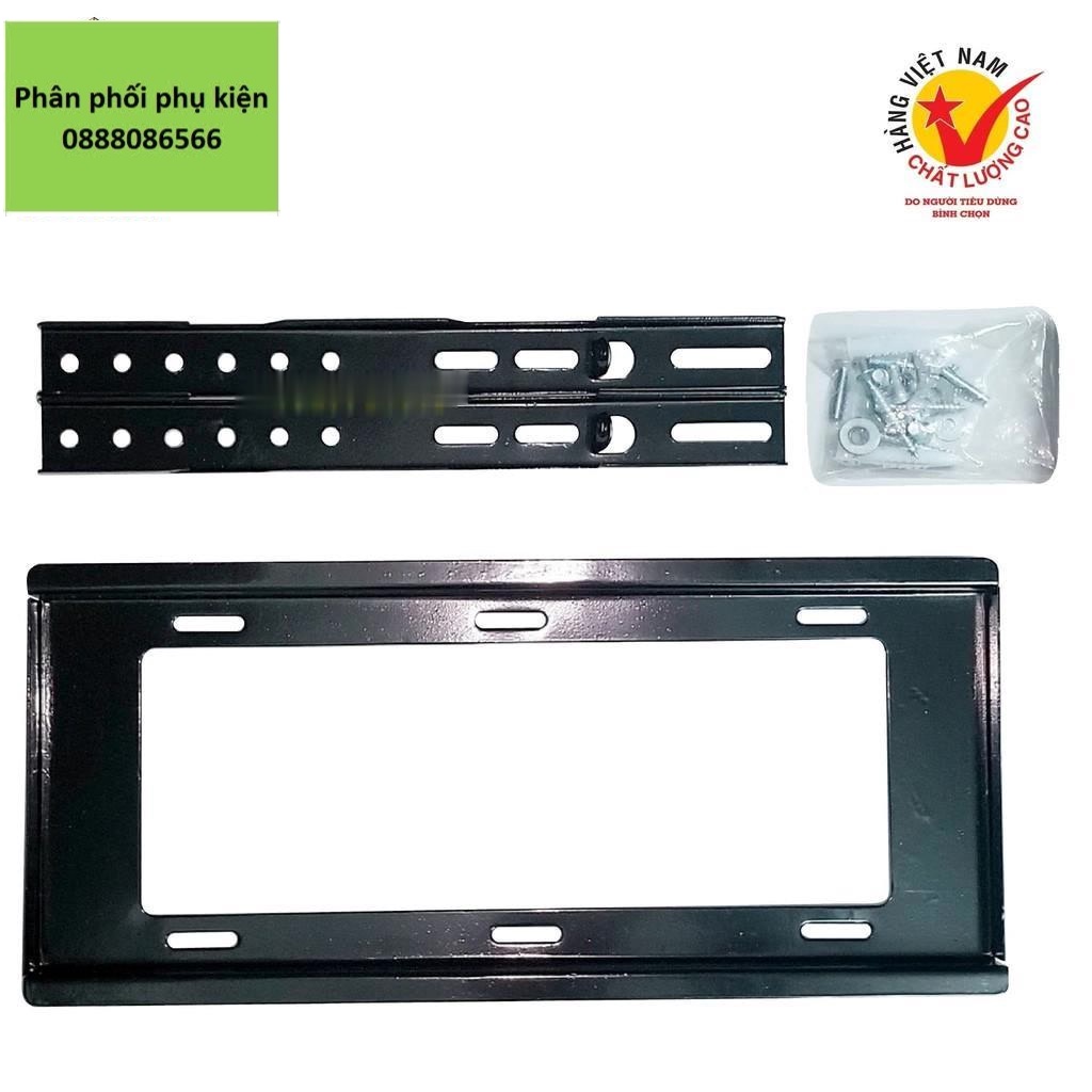 Giá treo tivi, kệ treo tivi, khung treo tivi thẳng tường dày đẹp cho mọi hãng tivi từ 14inch-65inch