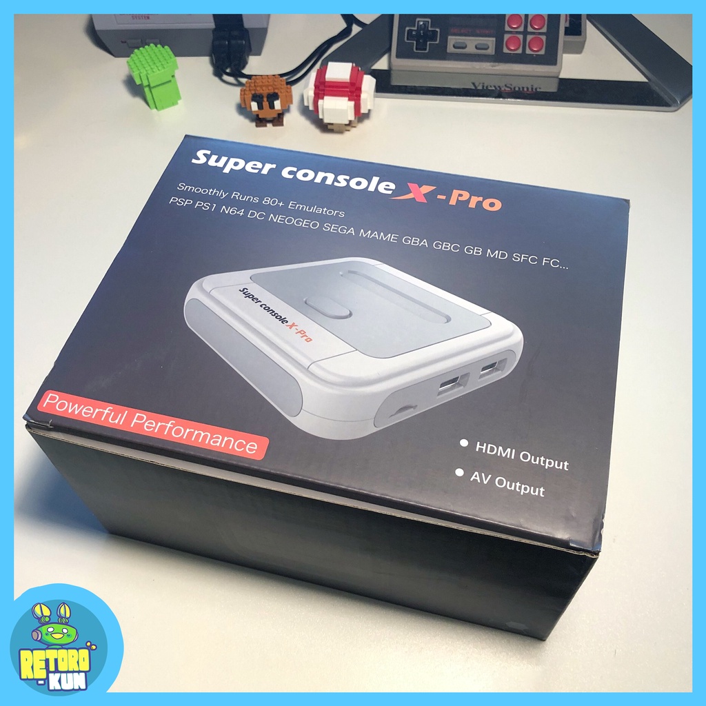 Máy Chơi Game Super Console X - 30.000 game tặng thẻ nhớ 64gb