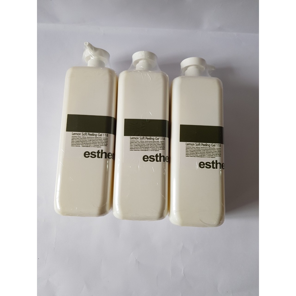 Tẩy da chết ESTHEMAX cho da yếu Esthepro soft Peeling gel 119 1000ml cho Spa phù hợp với da mỏng, da nhạy cảm