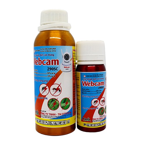 DTGENTA _ Webcam 290SC 100ml _ Chế phẩm diệt côn trùng