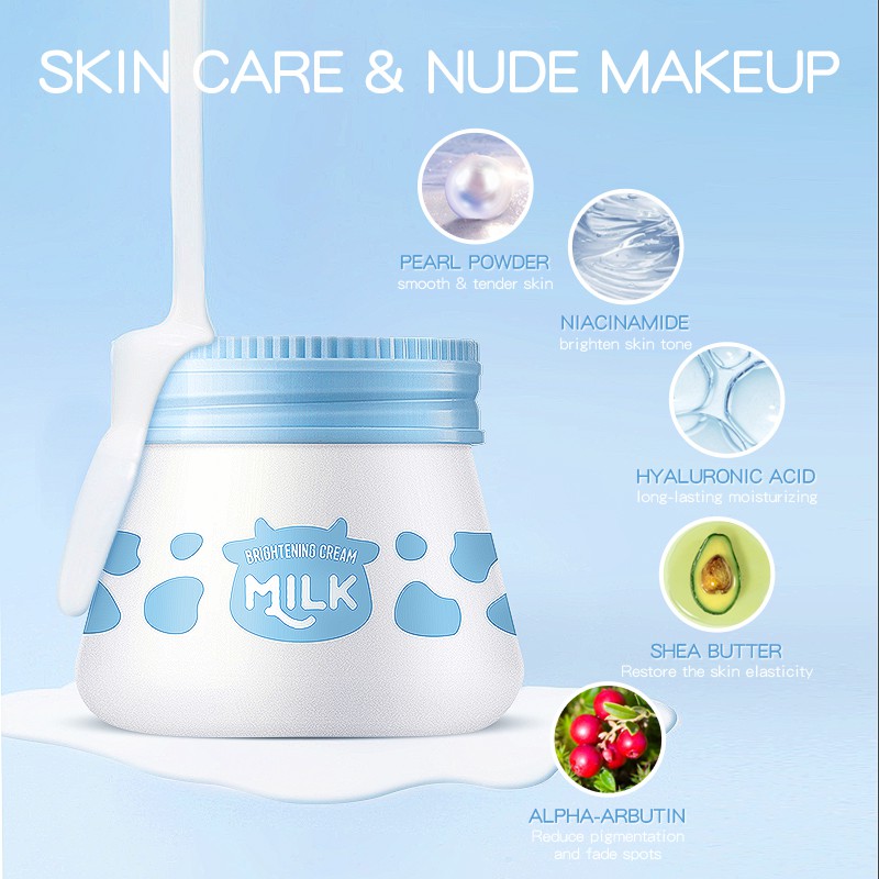 Kem dưỡng LAIKOU từ sữa cấp ẩm săn chắc sáng da ngăn ngừa nếp nhăn chống lão hóa 55g