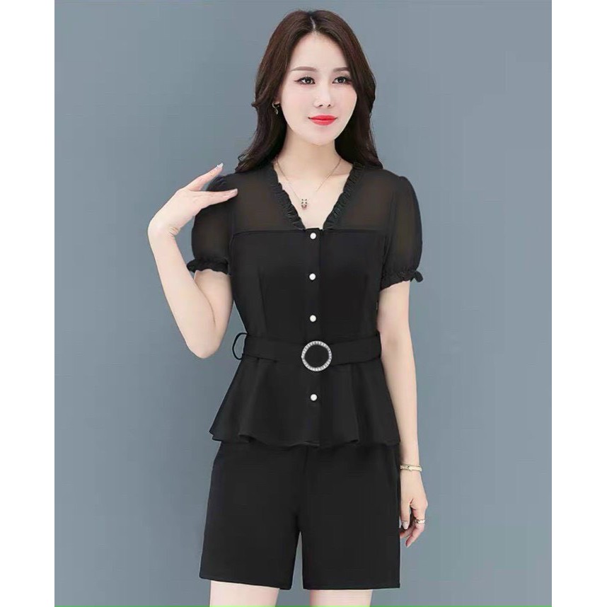 SET BỘ ĐỒ BIG SIZE khoen NỮ SIÊU XINH , TÔN DÁNG CHUẨN CHO CÁC CHỊ EM